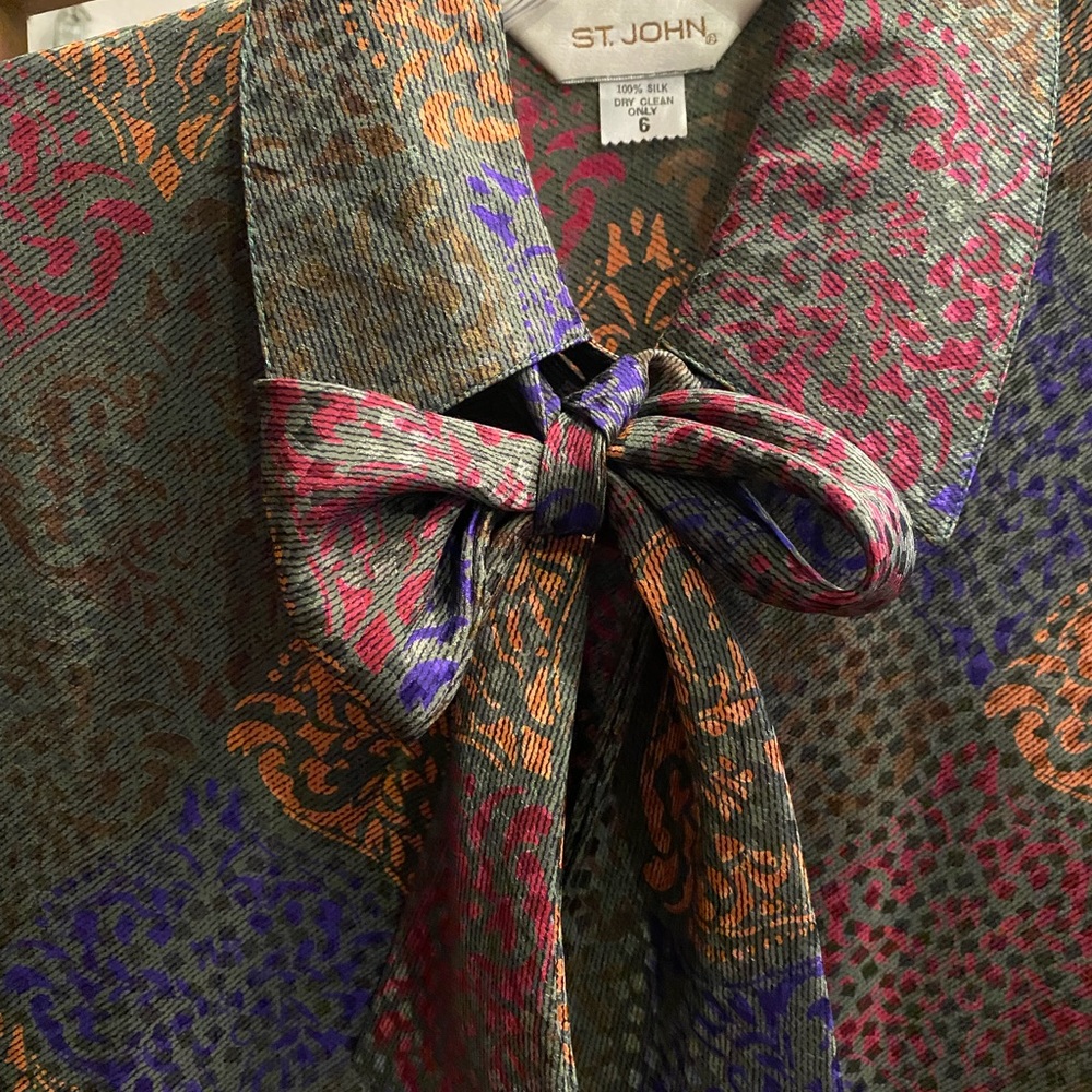 St John Silk Blouse